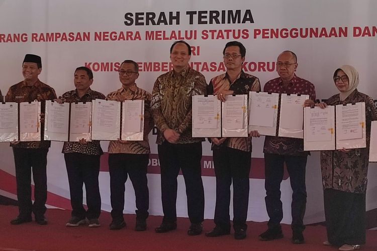 KPK Hibahkan Tanah Rampasan Korupsi ke Pemkab Magelang, Bupati: Untuk Kantor Inspektorat