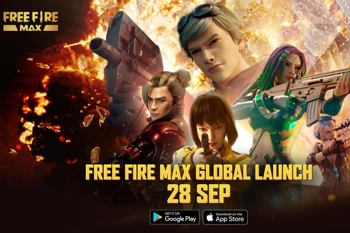 Ilustrasi peluncuran game Free Fire Max.