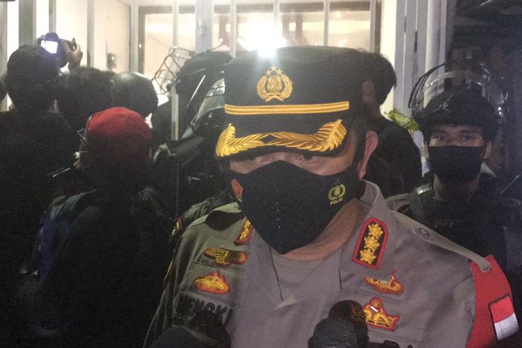 Kapolres Jakarta Pusat Komisaris Besar Hengki Haryadi