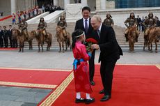 Jangankan Ditangkap, Putin Justru Digelari Karpet Merah di Mongolia