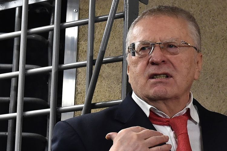 Politisi dan pemimpin Partai Demokratik Liberal Rusia, Vladimir Zhirinovsky.