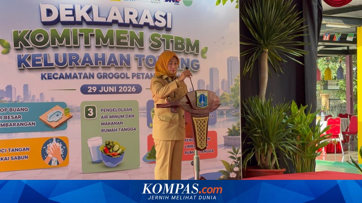 503 KK di Tomang Masih BAB ke Kali, Jakbar Bangun 7 MCK Komunal