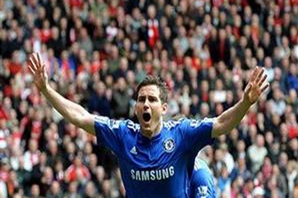 Gelandang Chelsea, Frank Lampard.