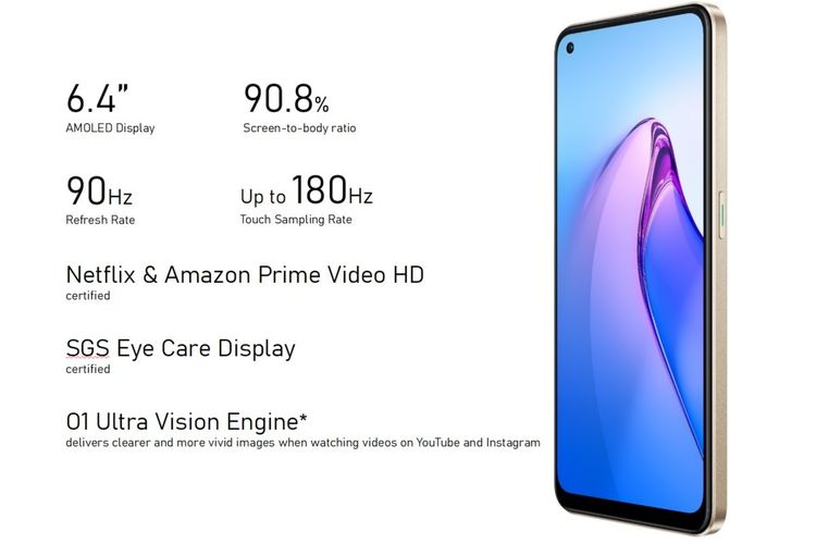 Spesifikasi Oppo Reno 8 versi global