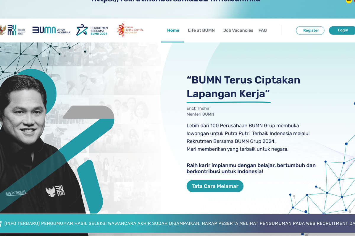 Rekrutmen Bersama BUMN 2024, Ini Dokumen yang Dibutuhkan