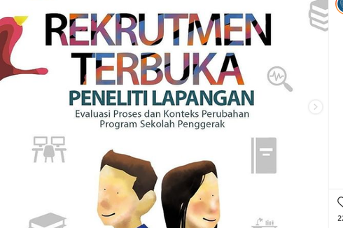 Kemendikbud Ristek Buka Rekrutmen Peneliti Lapangan, Ini Syaratnya