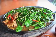 Resep Kangkung Hotplate ala Restoran Chinese Food