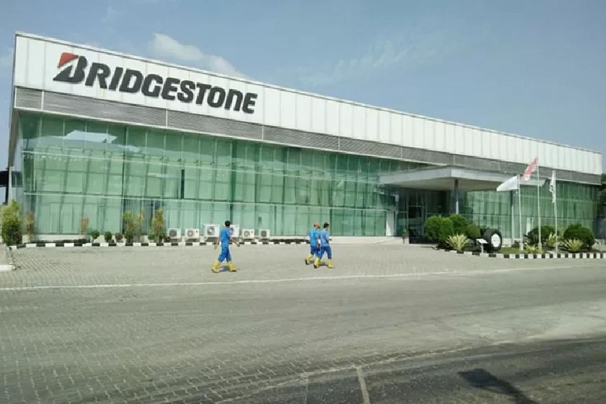 Pabrik ban Bridgestone.