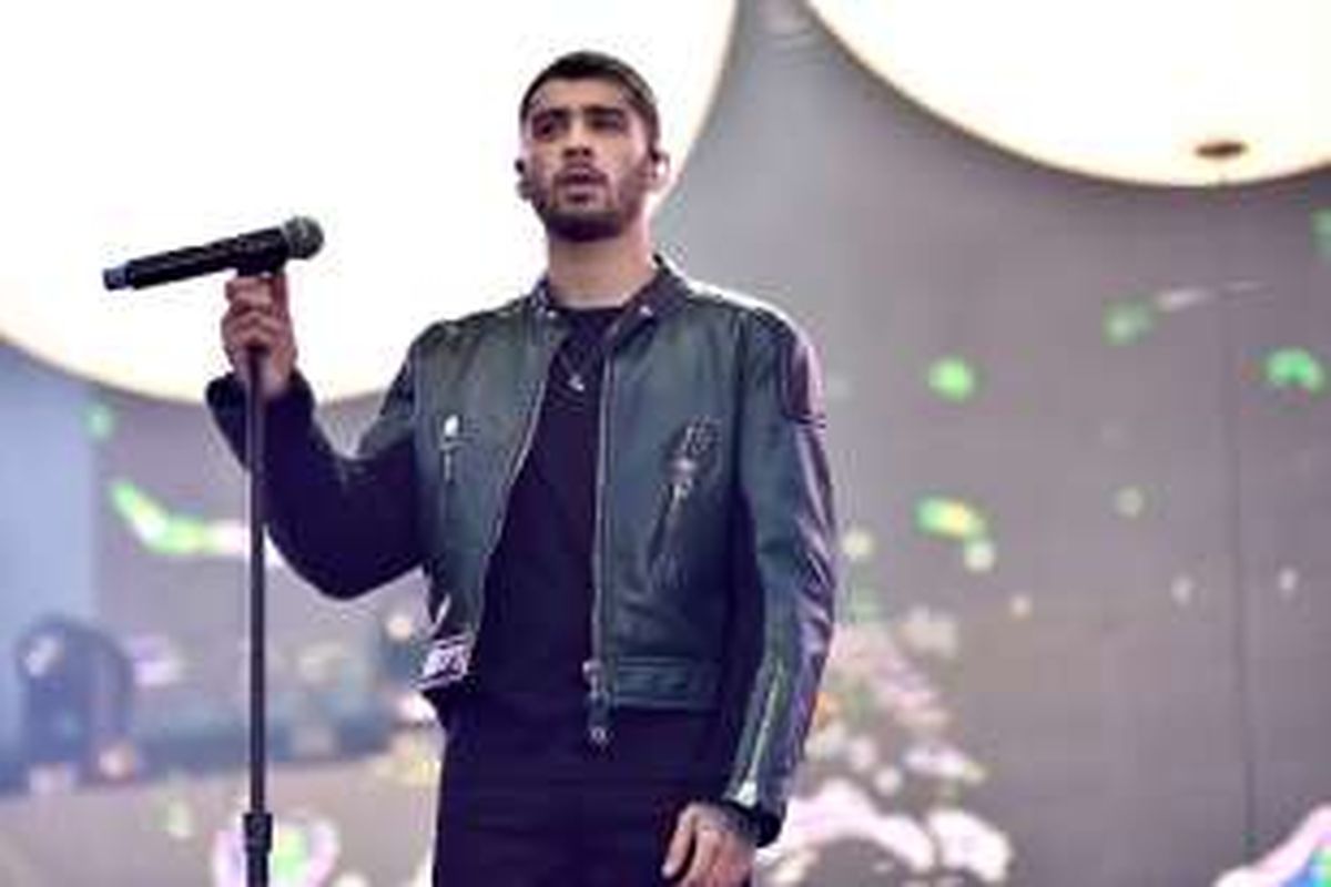 Penyanyi Zayn Malik tampil dalam acara Wango Tango 2016 di StubHub Center di Carson, California, pada 14 Mei 2016. 

