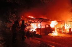 Rumah Bidan di Nunukan Terbakar, Satu Mobil dan Tiga Motor Hangus Dilalap Api