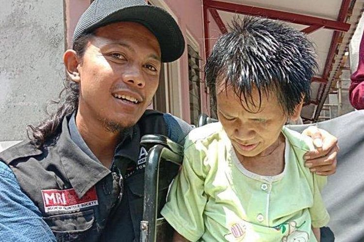 Sosok Ardian yang belakangan ini viral karena niat mulianya menolong Sukiyah memiliki masa lalu yang tak baik, dirinya pernah masuk penjara. (Tribun Jateng/ Akbar Hari Murti)