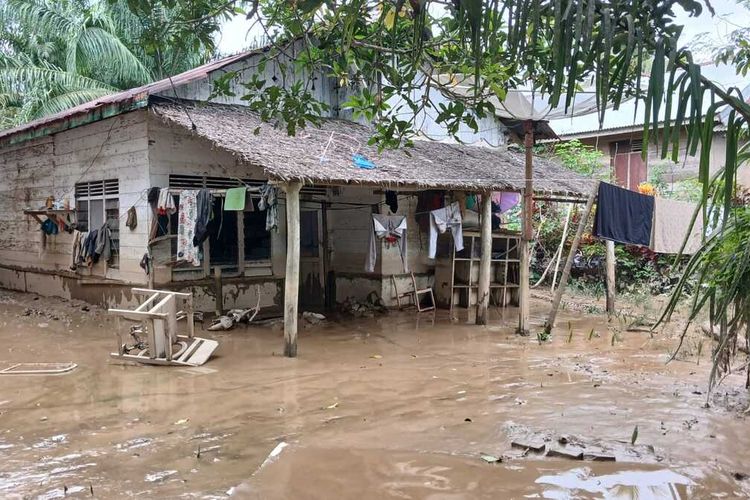 Banjir Rendam 4 Desa di Aceh Utara, Tanggul Jebol Belum Diperbaiki
