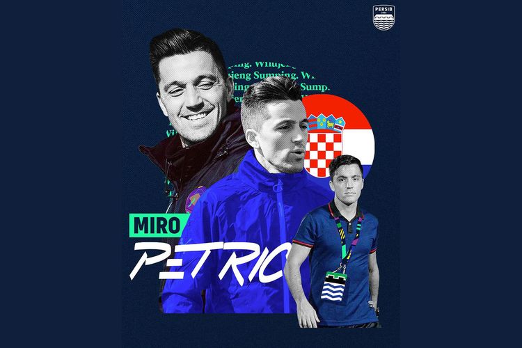 Miro Petric diumumkan Persib pada Sabtu (12/8/2023) sebagai asisten pelatih yang akan mendampingi Bojan Hodak