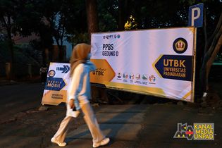Pelaksanaan UTBK SBMPTN 2022 Hari Pertama di Pusat UTBK Unpad