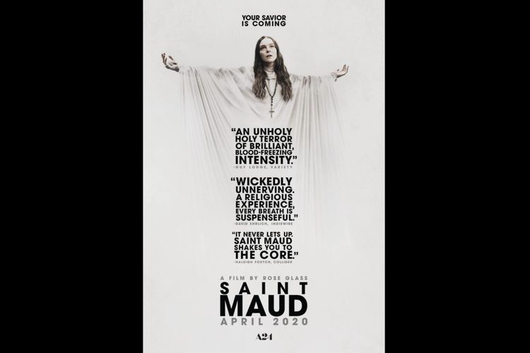 Morfydd Clark dalam film Saint Maud (2019).