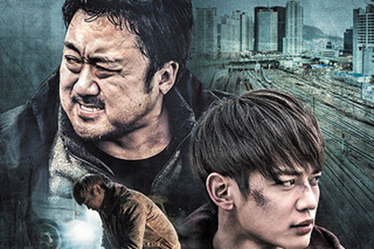 Poster Derailed (2016), film aksi kriminal Korea yang dapat disaksikan di Prime Video