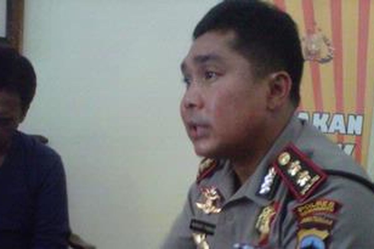 Kapolres Semarang AKBP Agustinus Berlianto Pangaribuan. 