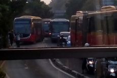 Bus Transjakarta Mogok, Lalu Lintas di Cililitan Macet