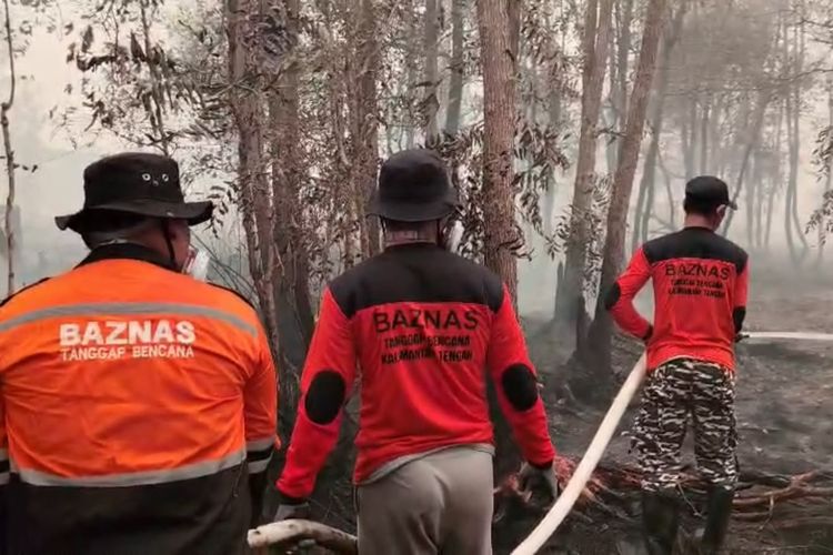 Baznas Kerahkan 70 Personel untuk Tangani Karhutla di Sejumlah Wilayah
