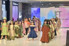 Model Cilik Melenggang Lincah di Panggung Jogja Fashion Trend 2023