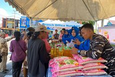 Jelang Lebaran, Bazar Murah Dibuka untuk Masyarakat di Perbatasan RI-Malaysia