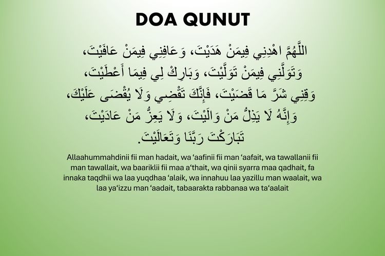Doa Qunut