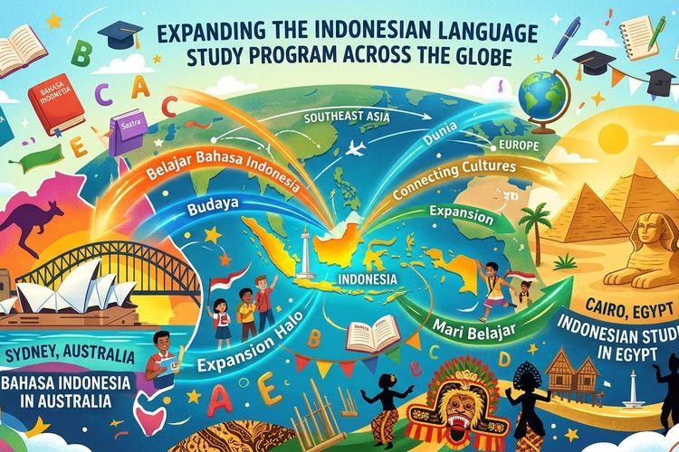 Mendikdasmen: Bahasa Indonesia Makin Diminati di Luar Negeri, dari Australia hingga Mesir