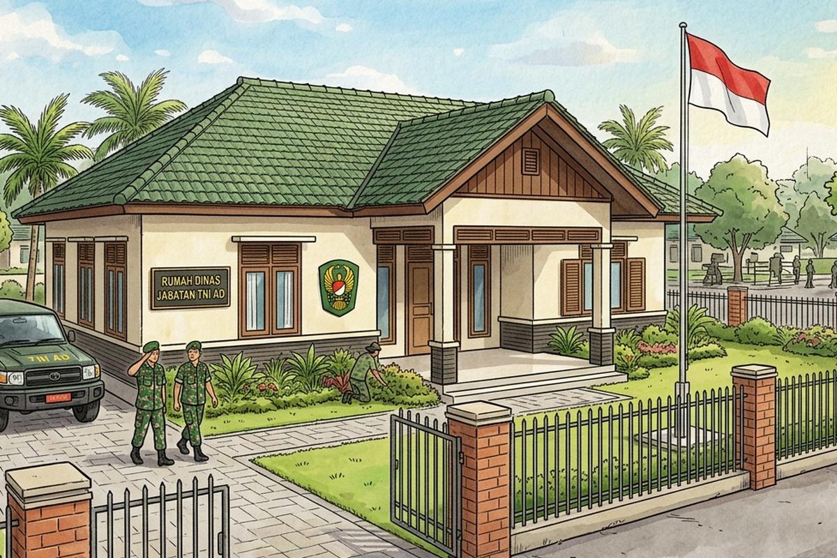 Rumah Dinas TNI Disewakan ke Warga Sipil, Bagaimana Aturannya?