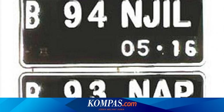 Kehilangan Pelat Nomor Kendaraan Begini Cara Mengurusnya