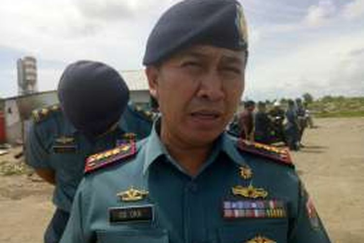 Komandan Pangkalan TNI AL (Danlanal) Denpasar, Lantamal V Kolonel Laut (P) Gusti Bagus Oka Tapayasa. 