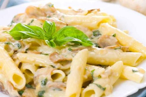 Resep Pasta Saus Krim Daun Singkong, Menu Gurih Anti Ribet