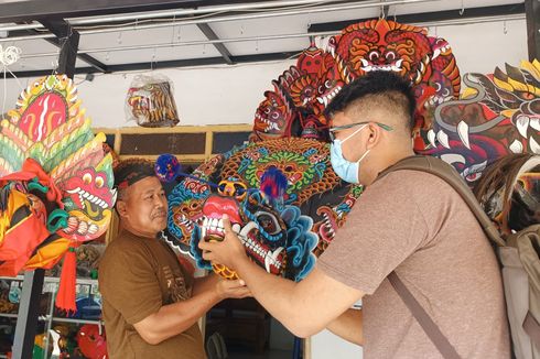 Mengintip Perajin Topeng Kesenian Tradisional di Malang yang Tetap Eksis 