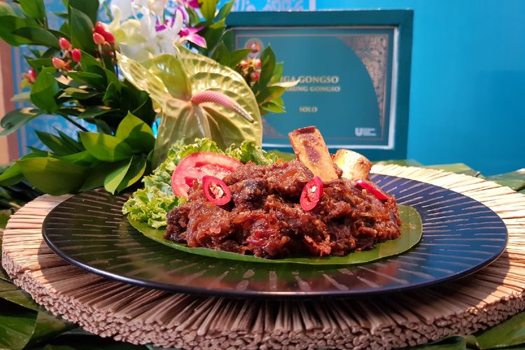 Salah satu makanan pemenang kompetisi Bango Penerus Warisan Kuliner 2019
