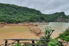 Kondisi Terkini Pantai Gesing di Gunungkidul, Tak Ada Lagi Pasir Putih