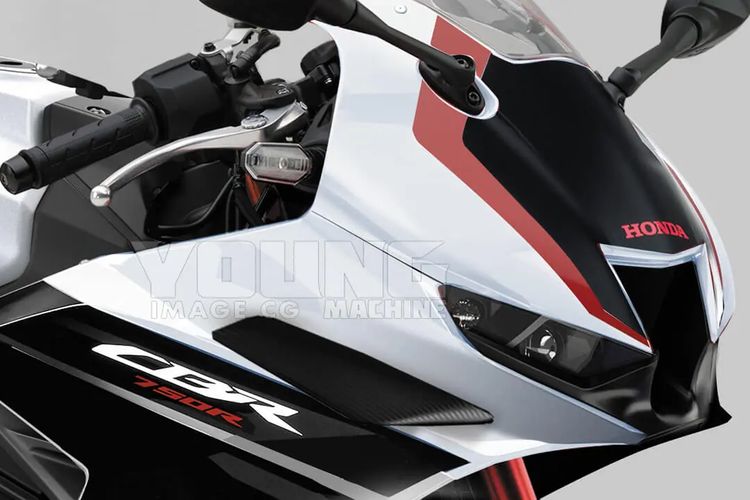 Rendering Honda CBR750R