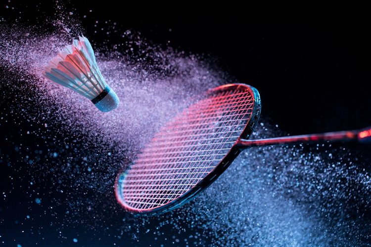 Ilustrasi badminton