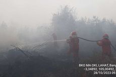 Kota Palembang Kembali Diselimuti Kabut Asap, Udara Sudah di Level Berbahaya