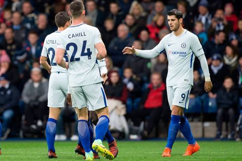 Hasil Liga Inggris, Chelsea Pesta Gol di Kandang West Brom