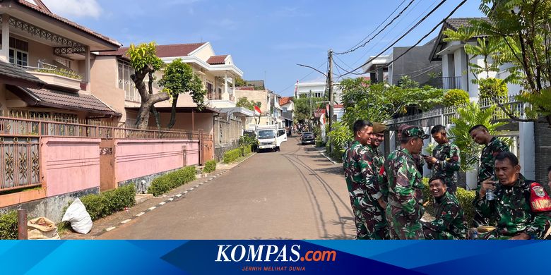 Ada Aksi Massa Dini Hari, Rumah Sri Mulyani di Bintaro Kini Dijaga TNI