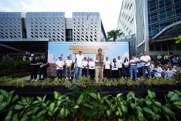 Grup United Tractors Gelar Mudik Bersama, Berangkatkan 1.545 Peserta