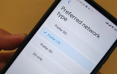Ilustrasi jaringan 2G, 3G, 4G, hingga 5G.