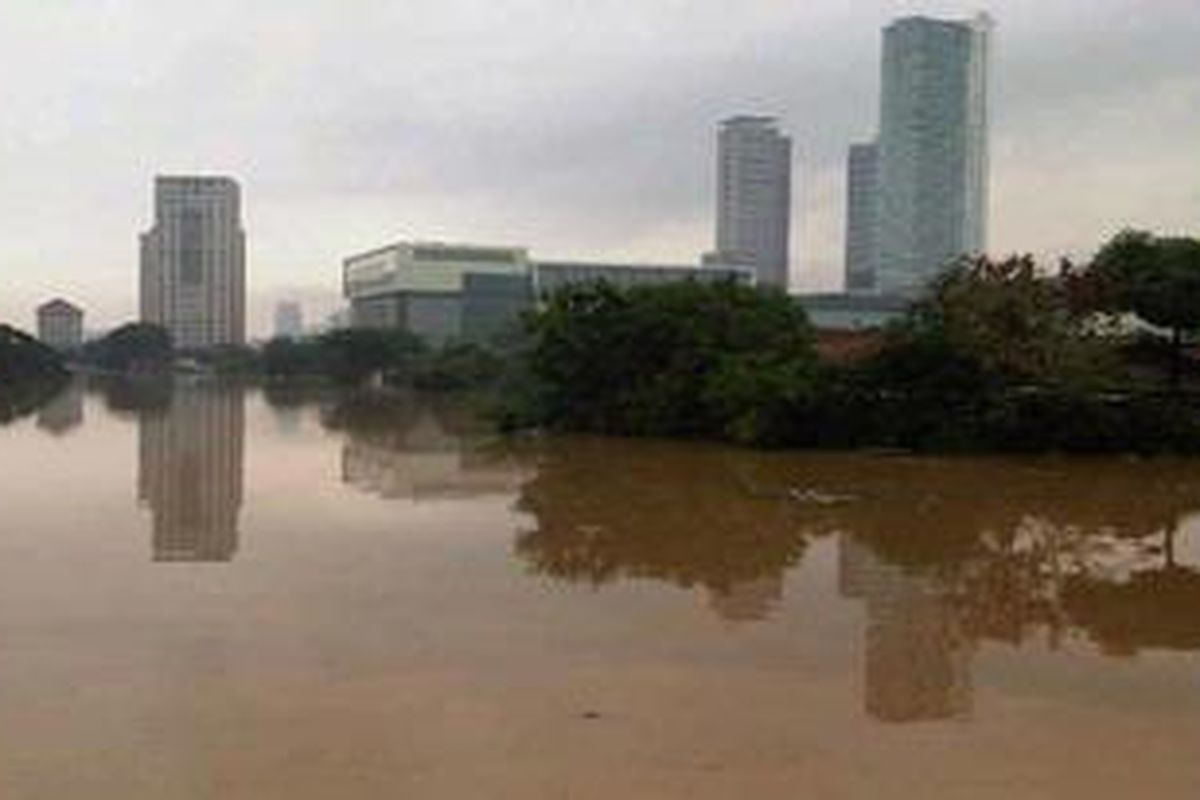 Waduk melati meluber