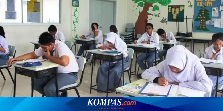Anak Anak Tki Di Sekolah Indonesia Di Sabah Untuk Pertama Kali Ikuti Un Halaman All Kompas Com