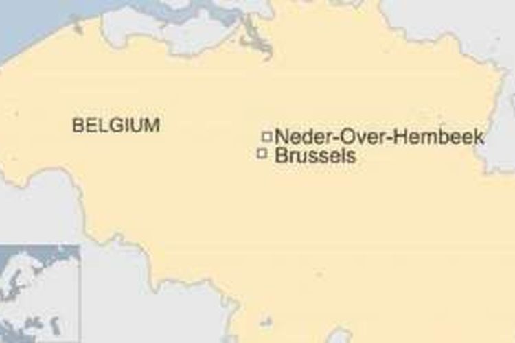 Teror bom kembali terjadi di Brussels, Belgia, Senin (29/8/2016) pagi.