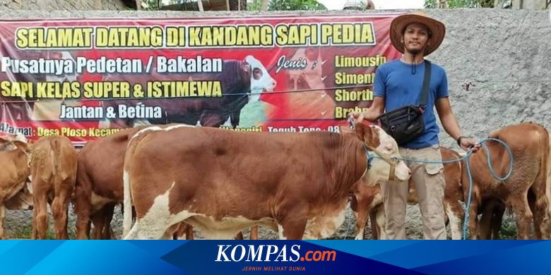 Kisah Teguh Topo, Sarjana Komputer Asal Wonogiri Sukses Jualan Sapi via Daring