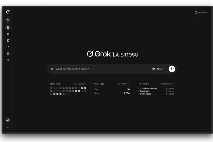 xAI resmi meluncurkan layanan Grok Business dan Grok Enterprise. Ini menjadi versi Grok yang dirancang khusus untuk kebutuhan kerja tim dan perusahaan.
