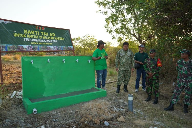 Antisipasi Kekeringan, 5 Sumur Bor Dibangun di Kepulauan Raas Sumenep