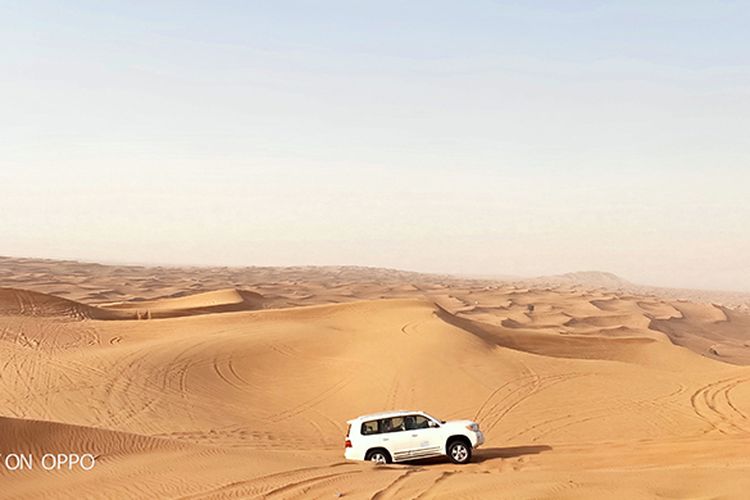 Dubai Safari Dessert diambil menggunakan OPPO R17 Pro