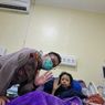 Dijemput Pakai Helikopter, Gadis Penderita Tumor Kaki Asal Rembang Dibawa ke RS Polri