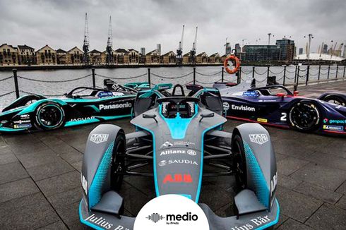 Jelang Balapan, Mobil Balap Formula E Akan Konvoi Keliling Monas